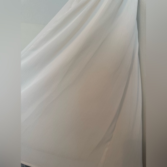 H&M Off-White Ruffled Top - Picture 3 of 7